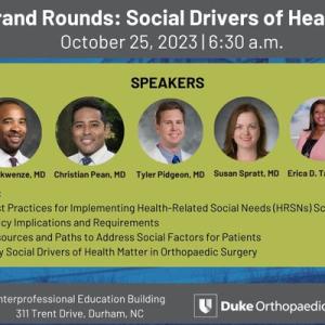 grand rounds social drivers of health