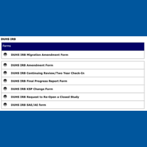 IRB submit form