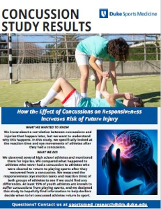 Summary of concussion study paper