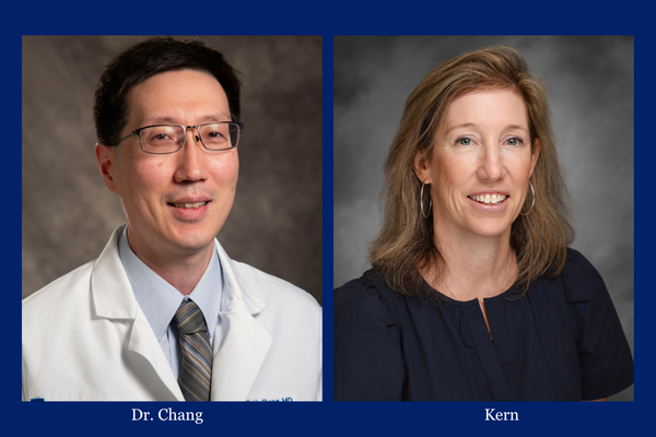 Dr. Min Ho Chang and Carolyn Kern headshots