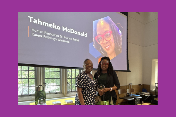 Tahmeko McDonald at APAG graduation