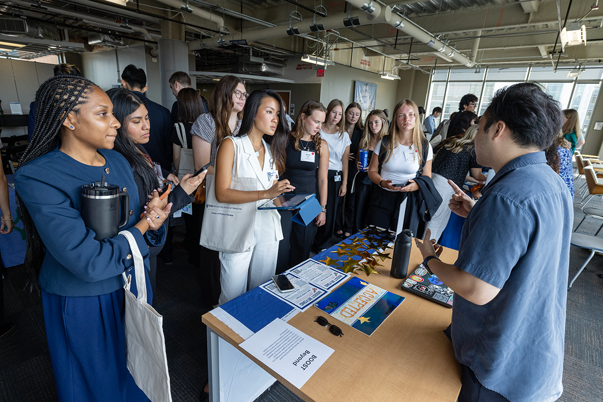 DPT students at Orientation