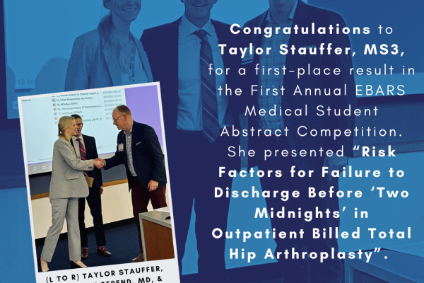 Taylor Stauffer, MS3
