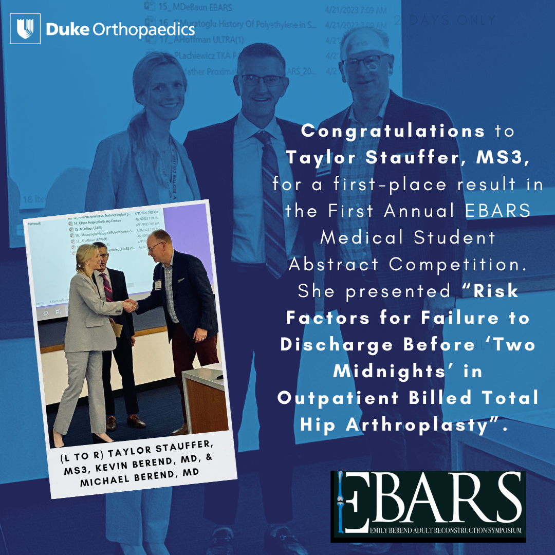 Taylor Stauffer, MS3